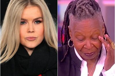 Karoline Leavitt humorously took aim at Whoopi Goldberg and “The View” during a live TV appearance, leaving audiences buzzing. Critics claim Goldberg is “well past her sell-by date,” sparking further debate over the show’s relevance.